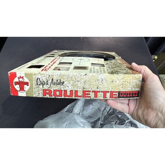 Vintage 1961 Transogram Cap'd Antibe Roulette Outfit COMPLETE In Box - Picture 8 of 9